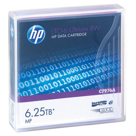 HP - Data Cartridge LTO-6 Ultrium C7976A 6.250GB