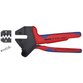 KNIPEX® - Crimp-Systemzange für auswechselbare Crimpeinsätze Crimp-Systemzange für MC4 Multi-Connect-Verbinder (bis 6 mm²) brüniert, mit Mehrkomponenten-Hüllen 200 mm 974366