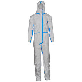 ASATEX® - Schutzoverall Tyvek® 600 Plus CHA5a TOKV, weiß/blau, Größe 2XL