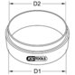 KSTOOLS® - Kolbenring-Einbauhilfe für Scania, 130 mm