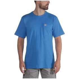 carhartt® - Herren T-Shirt WARM WEATHER S/S POCKET T-SHIRT, bolt blue, Größe XL