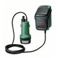 Bosch - Akku-Regenwasserpumpen GardenPump 18V-2000: Akku 18V 2.5Ah, Ladegerät AL 1810 CV (06008C4202)