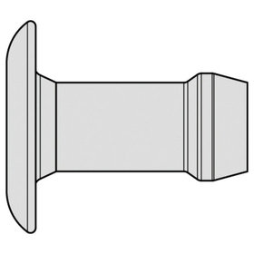 GESIPA® - Magazin-Blindniet Speed Bulb Alu Flachrundkopf 3,2 x 8,2 Übergröße