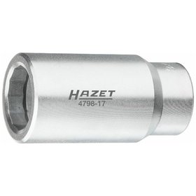 HAZET - Injektor Steckschlüsseleinsatz Bosch s 28 mm 4798-17, Vierkant 12,5mm (1/2"), 28mm