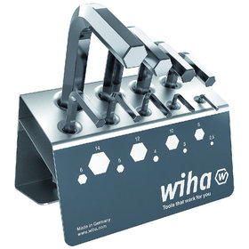 Wiha® - Stiftschlüssel-Set 351 VB 9-teilig Metallständer Sechskant innen