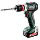 metabo® - Akku-Bohrschrauber PowerMaxx BS 12 BL Q (601039500), metaBOX 118, 12V 2x2Ah Li-Power + SC 30