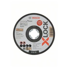 Bosch - X-LOCK Trennscheibe Standard for Inox 125 x 1 x 22,23 mm, gerade (2608619262)