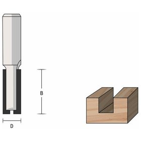 FAMAG® - Nutfräser HM 4 x 11 x 51mm, S=6mm