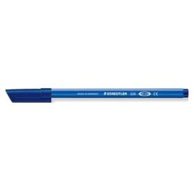 STAEDTLER® - Faserschreiber Noris Club, 1mm, blau, 326-3, Tinte mit Lebensmittelfarbe