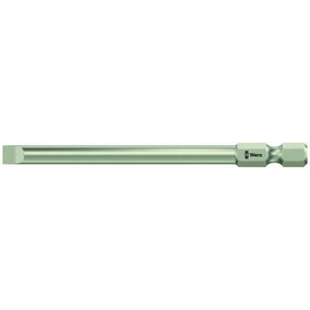 Wera® - 3800/4 Bits für Schlitzschrauben, Edelstahl, 1 x 5,5 x 89mm