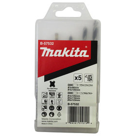 Makita® - Bohrerset SDS+ für Holz/Metall 5-teilig, B-57532