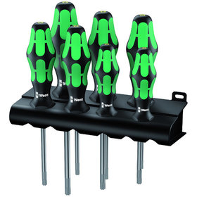 Wera® - Schraubendreher-Set 367/7 HF für TORX® 7-teilig im Kunststoffhalter TX8 - TX30