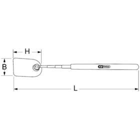 KSTOOLS® - Teleskop-Lupe, 178-660mm, 44x63,5mm