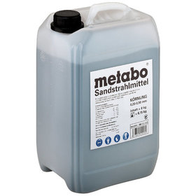 metabo® - Sandstrahlmittel, Körnung 0,2 - 0,5 mm, Kanister 8 kg (0901064423)