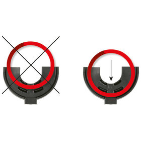 KSTOOLS® - Standard-Federhalterpaare mit Doppelhaltefunktion Ø80-160mm