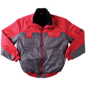 MASCOT® - Kälteschutz-Pilotenjacke Bolzano 00922-620, anthrazit/rot, Größe M