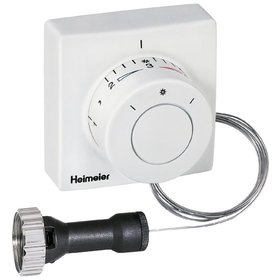 Heimeier - Thermostat-Kopf F Ferneinsteller Kapillarrohr 2 m, weiß