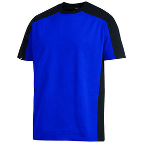 FHB - T-Shirt MARC, königsblau/schwarz, Größe XL