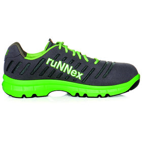 ruNNex® - Sicherheitshalbschuh FlexStar 5170, S1P, grau, W10.3/4, Größe 39