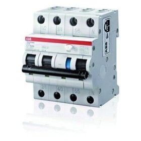 ABB - FI/LS-Schutzschalter 3p+N B16 0,03A 400V A 6kA 4TE