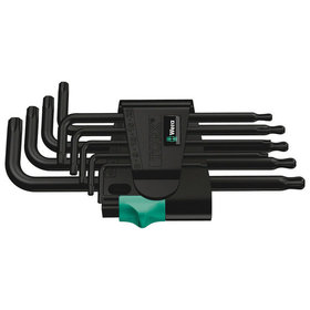 Wera® - Winkelschlüssel-Satz für TORX® 967PKL/9 TX 1, 9-teilig