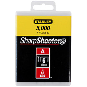 STANLEY® - Klammern Typ A 6mm 1000 Stück