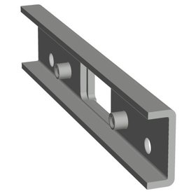 WINKHAUS - Winkelschließblech STV TKR U2213x12,für Türkantriegel 26x13,5, silberfarbig matt verchromt