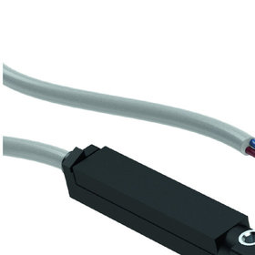 RIEGLER® - REED-Sensor, 5m Kabel mit offenen Litzen, 5-130V AC/DC, 6W, NO,LED