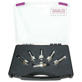 ELMAG - Diamant-Kernbohrer Dia- CoreDrill SET 5-teilig, M14, ø55,60,68,75,85mm