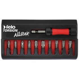 FELO - AllStar Bit Box Torsion, 11-teilig PZ, PH, TX, BH