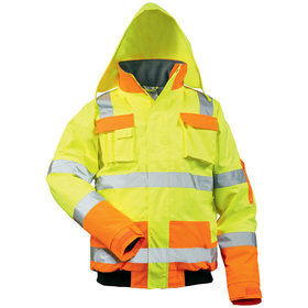 SAFESTYLE® - Warnpilotenjacke MATS warngelb/warnorange, Größe XL