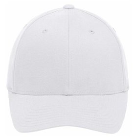 James & Nicholson - Original Flexfit® Cap MB6181 ohne Verschluss, weiß, Größe L/XL