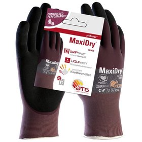 atg® - MaxiDry® Nylon-Strickhandschuhe (56-425 HCT), SB-Verpackung, Größe 9