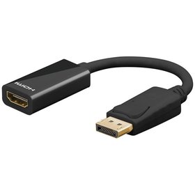goobay® - HDMI-Kabel 0,1m HDMI_A Steck Buchs 19p Standard-Kabel