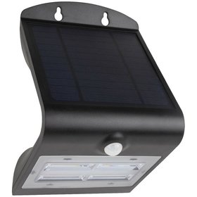 REV Ritter - Solar LED Butterfly 3,2W schwarz mit Bewegungsmelder