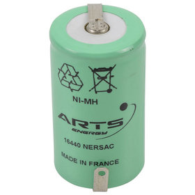 ARTS ENERGY - NiMH-Batterie, gasdicht, Mono, HR33/62 SAFT, 1,5 V, 9500 mAh