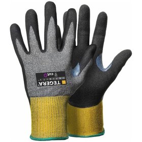 TEGERA® - Schnitt-Handschuhe TEGERA Infinity 8807, Kat. II, gelb/schwarz, Gr. 6