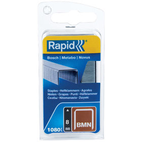 Rapid® - Klammern BMN/ 8mm Stahl (verzinkt) 1.080er Pack, 40109556