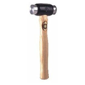 THOR - Hammer mit Aluminium Einsätze, Rund (Ø) 32 mm, 660 g, mit Holzstiel