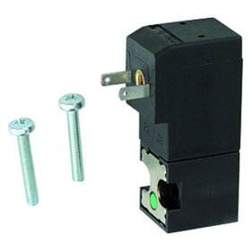 RIEGLER® - 3/2-Mini-Magnetventil direktgesteuert NO, 24 VDC, für Gerätestecker