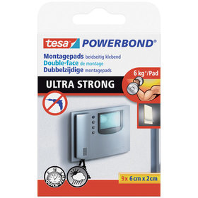 tesa® - POWERBOND PADS 9 Stück 6 x 20mm