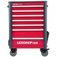 GEDORE red® - R20200007 Werkstattwagen WINGMAN 7 Schubladen 1034x724x470 mm