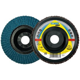 KLINGSPOR - Schleifmopteller SMT 325, 115 x 22,23mm Korn 60 gewölbt, 1 Stück