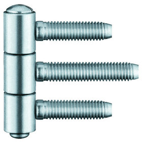 SIMONSWERK - FT-Einbohrband,BAKA® C 1-13 MSTS,für Kippflügel,3tlg., Ø13mm, topzink