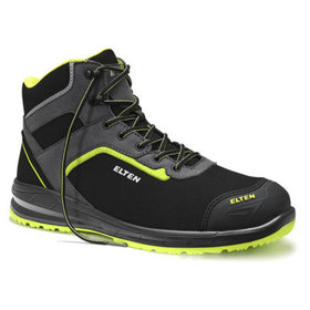 ELTEN - Sicherheitsschnürstiefel LOAN XXSports Black Lime Mid ESD S3 768151 Größe 47