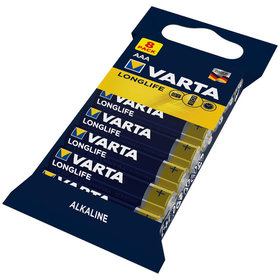 VARTA® - Batterie Longlife AAA, 8-er Folie