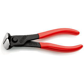 KNIPEX® - Vornschneider schwarz atramentiert, mit Kunststoff überzogen 160 mm 6801160EAN