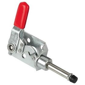 KIPP - SCHUBSTANGENSPANNER MINI, OHNE KONSOLE, FORM:B, STAHL, KOMP:KUNSTSTOFF ROT