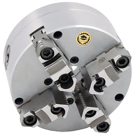 OPTIMUM® - 4 Backen-Drehfutter Guss 125mm DIN 6350 für L28HS
