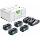 Festool - Energie-Set SYS 18V 4x5,2/TCL 6 DUO